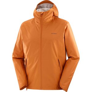 Salomon - Outscape 2L Jkt Sol M Sierra voor Heren - Maat M - Oranje