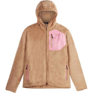 Picture Organic Clothing - Dames fleeces - Izimo Fz Fleece Latte voor Dames - Maat M - Oranje