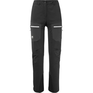 Millet - Dames toerskikleding - M White Shield Pant W Black voor Dames - Maat 40 FR - Zwart