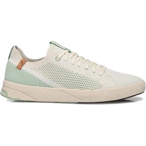Saola - Dames sneakers - Cannon Knit W 2.0 White Cameo Green voor Dames - Maat 40 - Wit
