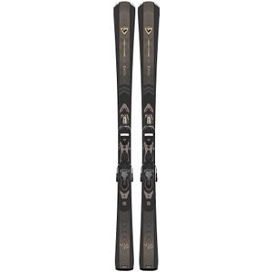 Rossignol - Packs (ski's & bindingen) - Nova 8 + Xpress W 11 Gw Grey Bronze 2025 voor Dames van Hout - Maat 156 cm - Grijs