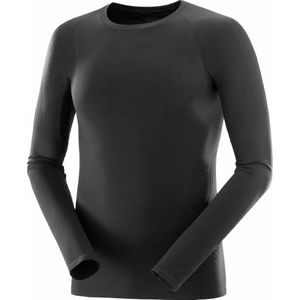 Salomon - Trail / Running kleding - S/Lab Ultra LS Tee U Deep Black voor Heren - Maat XS - Zwart