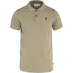 Fjall Raven - Polo's - Ã–vik Polo Shirt M Sand Stone voor Heren van Katoen - Maat L - Beige