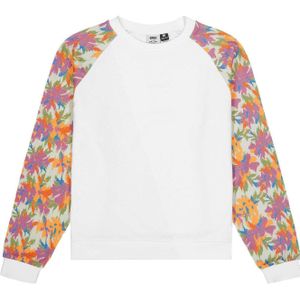 Picture Organic Clothing - Dames sweatshirts en fleeces - Blayr Crew White voor Dames van Katoen - Maat M - Wit