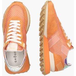 Ghoud - Rush Groove - Sneakers - Oranje - Mesh - Suède - Rubber