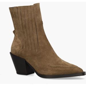 NUBIKK - Liv Boa - Enkelboots - Bruin - Suède