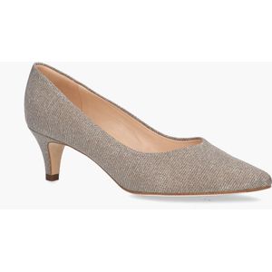 Peter Kaiser - 55991/049 - Damespumps - Zand/Zilver - Lurexstof - Leer