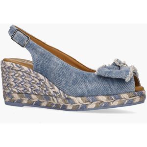 Viguera - 2246 Espadrilles - Jeansblauw - Denim - Casual Design