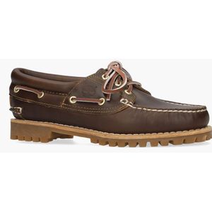 Timberland Noreen 3-Eye Lug Boat Shoe Donkerbruin