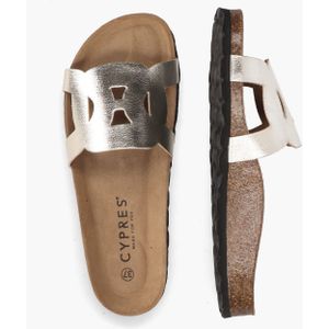 Cypres - Tiki - Damesslippers - Goud - Leer