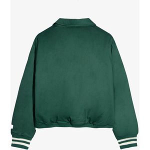 Mercer - The Varsity Polo Jacket - Donkergroen - Jack