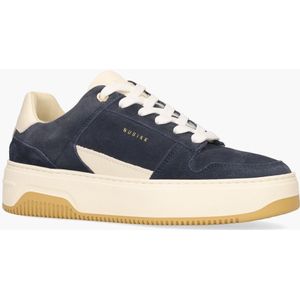 NUBIKK - Basket Court Miele - Sneakers - Donkerblauw - Suède/Leer