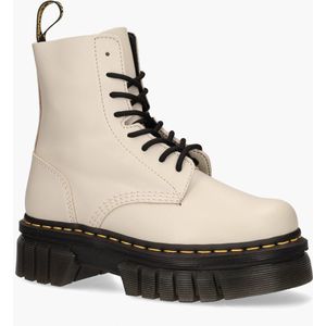 Dr. Martens - Quad - Enkellaarsjes - Zwart - Nappa Lux - 4CM Platform Hoogte