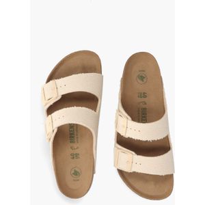 Birkenstock Arizona Rivet Logo Off-White