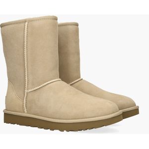 UGG - Classic Short II Boot - Enkellaars - Beige - Suède - Sheepskin Voering