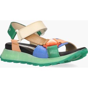 Hispanitas - CHV253896 - Damessandalen - Multicolor - Leer - Kunstleer Voetbed