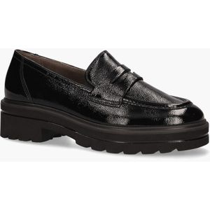 Paul Green - 2961-012 - Loafers - Zwart - Lakleer - Chunky Hak