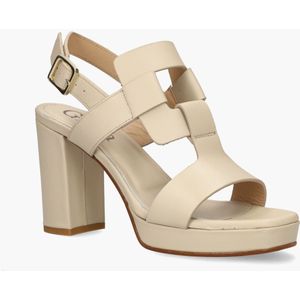Gioia - Roxanna - Damessandalen - Off-White - Leer