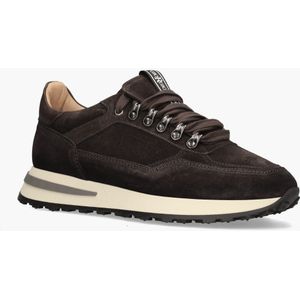 Giorgio1958 - 57892 - Herensneakers - Donkerbruin - Suède - Leer