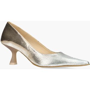 Zinda - 3104 Pumps - Blauw/Goud - Printleer - Metallic Finish