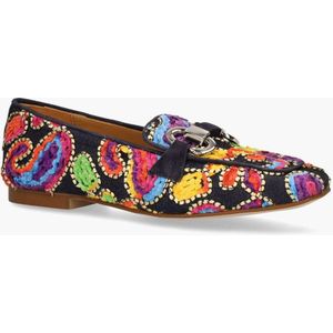 Pedro Miralles - Talima - Loafers - Donkerblauw/Multi - Mesh/Leer