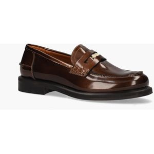 Maripé - Rina-Ma - Damesloafers - Brons - Leer - Glanzend Bovenwerk
