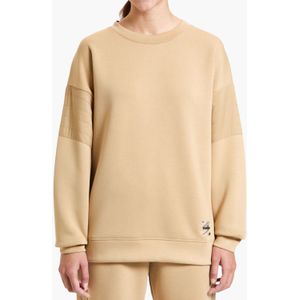 Diadora - Urbanity - Sweatshirt - Lichtbruin - 70% Polyester - 28% Viscose - 7% Elastaan