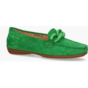 Di Lauro - Ruiyenne - Loafers - Groen - Suède - Leer