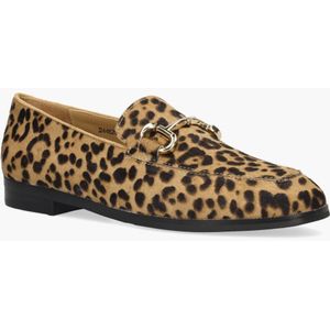 Di Lauro - Laure Loafers - Bruin/Zwart - Ponyhair - Leer