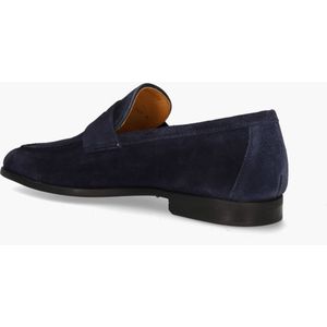 Magnanni - 24412 - Loafers - Donkerblauw - Suède - Leer