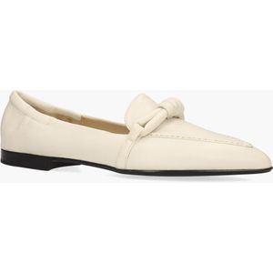 Pomme D'or - Grace 1044 - Damesloafers - Off-White - Kalfsleer