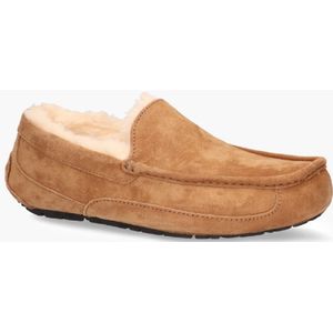 UGG - Ascot Slipper - Pantoffel - Bruin - Suède - Rubber Zool