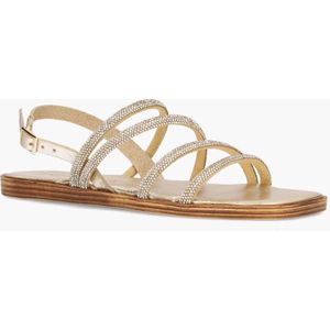 Tojana - Damessandalen - Goud - Leer