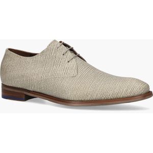 Floris Van Bommel - Stapper 28.19 - Veterschoenen - Grijs - Suède