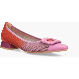 Hispanitas - BHV243404 - Loafers - Paars/Rood - Gerecycled Meshmateriaal/Leer