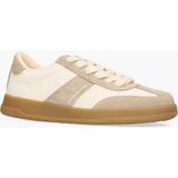EPT - Santos - Damessneakers - Wit/Beige - Leer/Suède