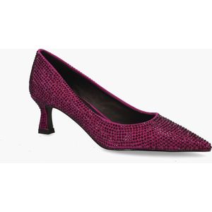 Bibi Lou - Vicky - Pumps - Paars - Suède - Met Glittersteentjes