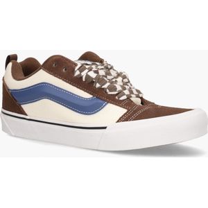 Vans Knu Skool - Skateschoenen - Off-White/Bruin - Suède/Stof