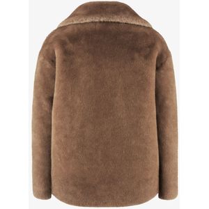 Pinned By K Fluffy Coat Lichtbruin jack