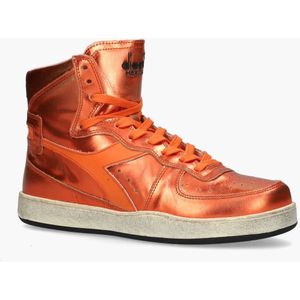 Diadora - Mi Basket Metal Used - Hi-top Sneakers - Rood - Leer