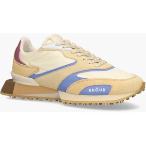 Ghoud - Rush Groove 2.0 - Sneakers - Ecru/Multicolor - Nylon/Suède