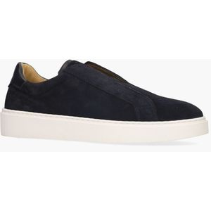 Magnanni - 25569 - Sneakers - Donkerblauw - Suède - Leren Voering