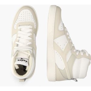 Diadora Sport Magic Basket Mid Leather Wit/Beige