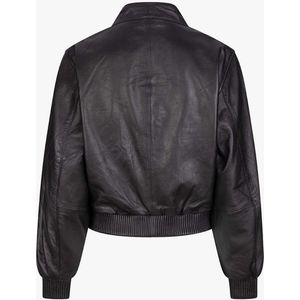 Axa - Biker 1-A - Damesjack - Zwart - Leer