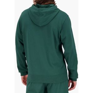 New Balance - NB Classic Hoodie - Sweater - Wit/Geel - Katoen/Polyester