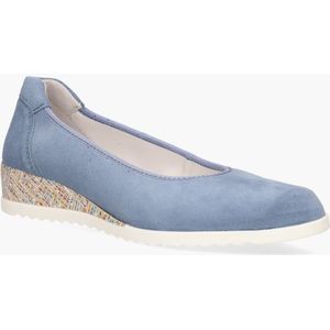 Cypres - Talya - Damesloafers - Lichtblauw - Suède