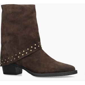 Cypres - Brenda25 - Enkellaarsjes - Donkerbruin