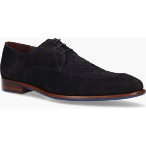 Floris Van Bommel - De Stapper - Nette Schoenen - Donkerblauw - Suède