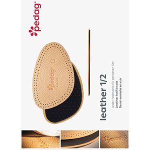 Pedag - Leather 1/2 - Voorvoetzool - Leer - Comfortabel en Ondersteunend