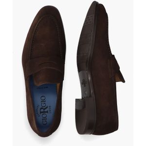 Giorgio1958 - 50504 - Loafers - Donkerbruin - Suède